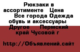 Рюкзаки в ассортименте › Цена ­ 3 500 - Все города Одежда, обувь и аксессуары » Другое   . Пермский край,Чусовой г.